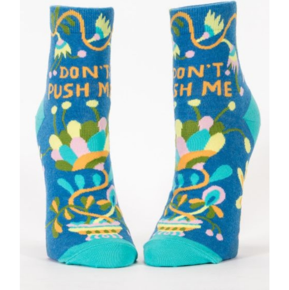 Blue Q Satire Funny Socks NWT